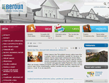 Tablet Screenshot of mesto-beroun.cz